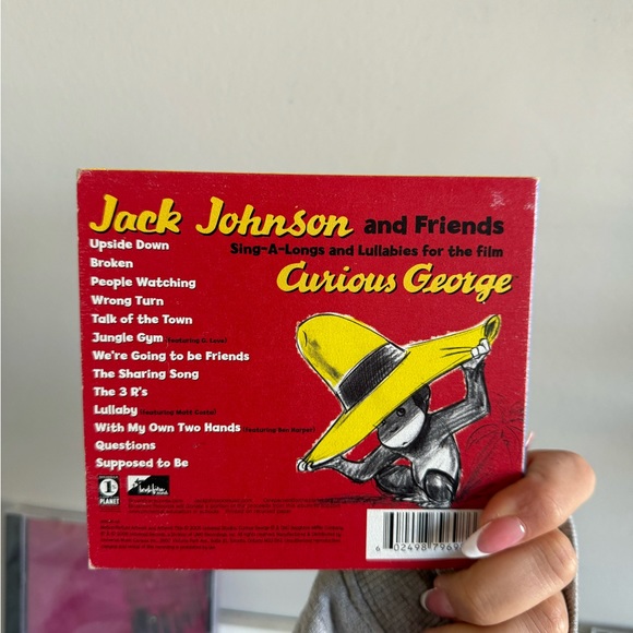 Jack Johnson: curious George cd - Picture 2 of 2